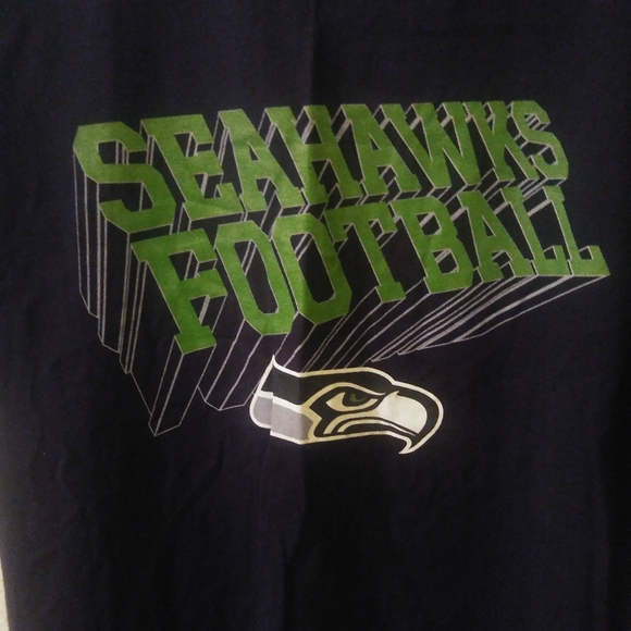 NFL Team Apparel Youth Seattle Seahawks T-shirt - Picture 6 of 8